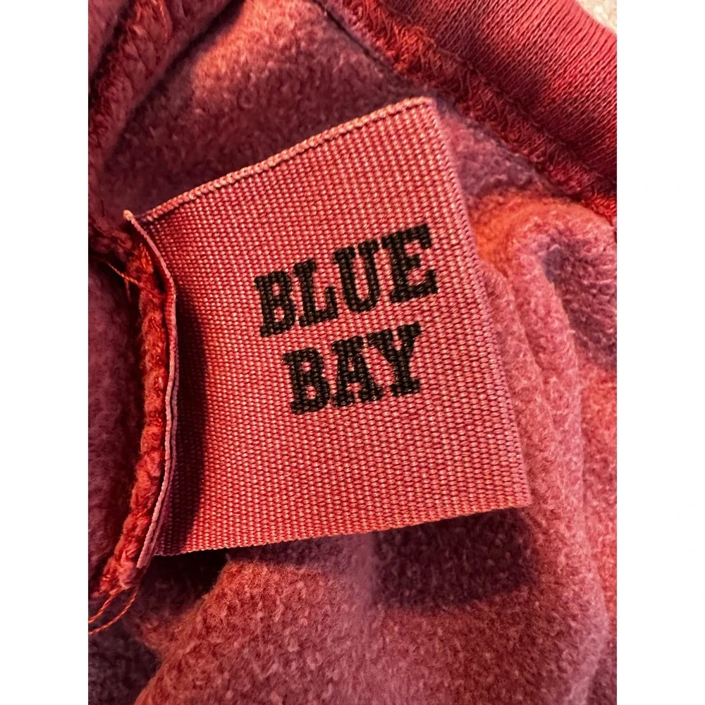 Sweatshirt Backpack Sling Red White San Diego West Coast California Graphic